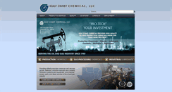 Desktop Screenshot of gulfcoastchemical.com