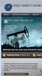 Mobile Screenshot of gulfcoastchemical.com